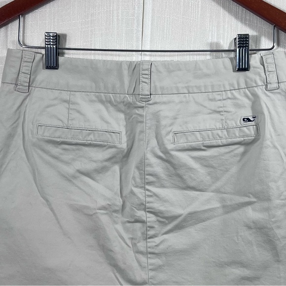 Vineyard Vines Straight Preppy Cotton Classic Minimalist Mini Skirt Sz 2 - Picture 8 of 10